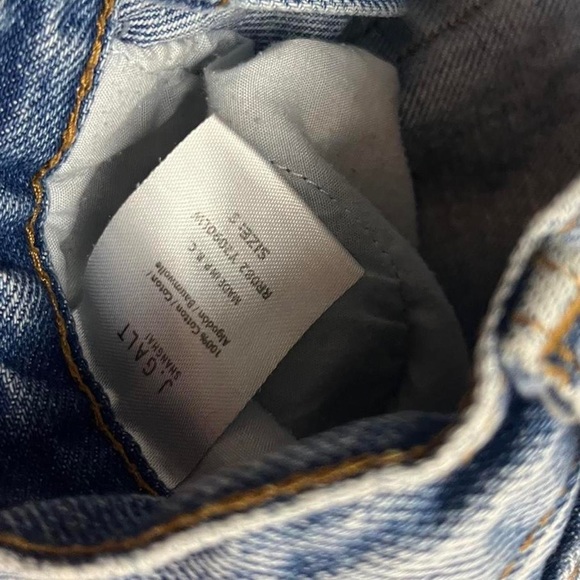 John Galt brandy Melville high waisted straight leg jeans - Picture 3 of 4